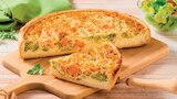 Quiche saumon aux brocolis ou carré italien en promo chez Super U Niort à 14,99 €