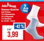 Damen-Quarter Angebote von Julia Brown bei Kaufhaus Stolz Neumünster für 3,99 €