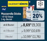 Mozzarella Sticks Angebote bei Metro Leverkusen für 9,30 €