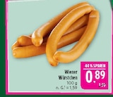 Wiener Würstchen bei Marktkauf im Hüttengrund Prospekt für 0,89 €