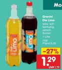 Die Limo im Angebot bei Netto Marken-Discount in Leipzig Die Limo Angebote von Granini bei Netto Marken-Discount Leipzig für 1,29 €