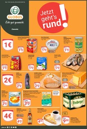 Aktueller GLOBUS Supermarkt Prospekt in Lugau und Umgebung, "Aktuelle Angebote" mit 24 Seiten, 15.04.2024 - 20.04.2024
