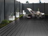 Lame de terrasse composite "NEVA" en promo chez Brico Dépôt Aix-en-Provence à 9,70 €