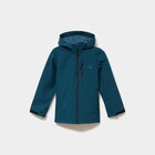Blouson déperlant fourré à capuche bleu canard garçon - La Halle Blouson déperlant fourré à capuche bleu canard garçon à 29,99 € dans le catalogue La Halle