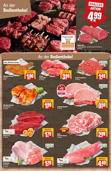 Schweinefleisch im aktuellen REWE Prospekt (Kassel) Schweinefleisch im REWE Prospekt "Dein Markt" mit 30 Seiten (Kassel)