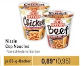 Cup Noodles Angebote von Nissin bei Metro Ulm für 0,95 €