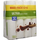 Essuie-tout blanc "Maxi pack" - CARREFOUR en promo chez Carrefour Essuie-tout blanc "Maxi pack" - CARREFOUR dans le catalogue Carrefour
