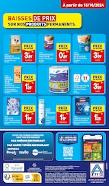 Promos Lingettes dans le catalogue "ARRIVAGES SOIN ET BEAUTÉ POUR CET AUTOMNE" de Aldi à la page 27