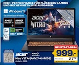 Nitro V 17 AI im Angebot bei EURONICS in Iserlohn Nitro V 17 AI Angebote von acer bei EURONICS Iserlohn für 999,00 €