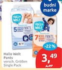 Pants Angebote von Hallo Welt bei budni Buchholz für 3,49 €