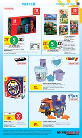 Promos Nintendo Switch dans le catalogue "Intermarché" de Intermarché Hyper Nintendo Switch en promo dans le catalogue Intermarché Hyper à la page 23