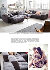 Aktueller Polstermöbel Fischer Prospekt mit Wohnlandschaft, "DeStjl", Seite 6