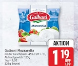 Mozzarella von Galbani für 1,19 € bei EDEKA im Angebot Mozzarella von Galbani im aktuellen EDEKA Prospekt