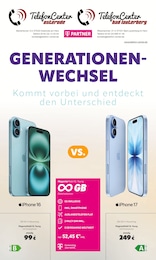 TelefonCenter Osterode Prospekt "GENERATIONEN-WECHSEL" für Osterode, 8 Seiten, 20.11.2025 - 04.12.2025 TelefonCenter Osterode Prospekt "GENERATIONEN-WECHSEL" für Osterode, 8 Seiten, 20.11.2025 - 04.12.2025