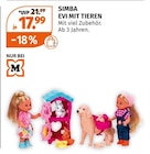 EVI MIT TIEREN von SIMBA im aktuellen Müller Prospekt für 17,99 €