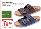 Herren-Pantolette Angebote von naturflex bei GLOBUS Wetzlar für 19,99 €