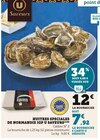 Huitres Speciales de Normandie IGP - U Saveurs en promo chez U Express Alès à 7,92 €