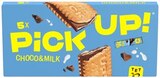 Pick Up! Choco&Milk im Angebot bei REWE in Leverkusen Pick Up! Choco&Milk Angebote von Bahlsen bei REWE Leverkusen für 1,99 €