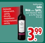 Zinfandel Wein im EDEKA Prospekt Zinfandel Wein von Gallo im aktuellen EDEKA Prospekt für 3,99 €