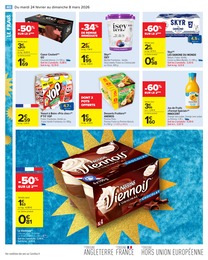 Prix et réduction Dessert dans le prospectus Carrefour Market en cours Offre Dessert dans le catalogue Carrefour Market du moment à la page 42