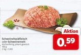 Markant Nordwest Bramsche - Schweinehackfleisch Angebot im Prospekt Schweinehackfleisch bei Markant Nordwest im Bramsche Prospekt für 0,59 €