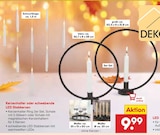 Kerzenhalter oder schwebende LED Stabkerzen bei Netto Marken-Discount im Gartz Prospekt für 9,99 €