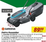 Aktuelle Rasenmäher Angebote bei toom Baumarkt in Karlsruhe Aktuelles Elektro-Rasenmäher Angebot bei toom Baumarkt in Karlsruhe ab 89,99 €