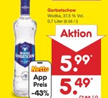 Aktuelle Vodka Angebote bei Netto Marken-Discount in Saarbrücken Aktuelles Wodka Angebot bei Netto Marken-Discount in Saarbrücken ab 5,49 €