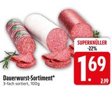 Dauerwurst-Sortiment  im aktuellen EDEKA Prospekt für 1,69 €