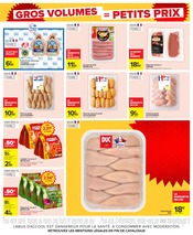 Promos Viande dans le catalogue "GROS VOLUMES = PETITS PRIX" de Carrefour Viande en promo dans le catalogue Carrefour à la page 11