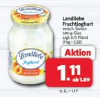 Markant Nordwest Blomberg - Fruchtjoghurt Angebot im Prospekt Fruchtjoghurt bei Markant Nordwest im Blomberg Prospekt für 1,11 €