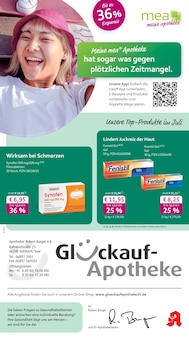mea - meine apotheke Prospekt der KW 29 "Unsere Juli-Angebote" Aktueller mea - meine apotheke Prospekt "Unsere Juli-Angebote" Seite 1 von 4 Seiten