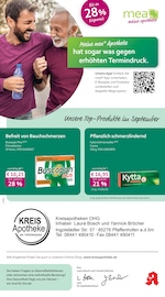 mea - meine apotheke Apotheken Prospekt der aktuellen Woche mit 4 Seiten, gültig von 01.09.2025 bis 30.09.2025, in Schweitenkirchen und Umgebung Aktueller mea - meine apotheke Apotheken Prospekt in Schweitenkirchen und Umgebung, "Unsere September-Angebote" mit 4 Seiten, 01.09.2025 - 30.09.2025