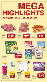 famila Nordwest Prospekt der aktuellen Woche, gültig von 15.06.2026 bis 20.06.2026 Aktueller famila Nordwest Prospekt "Markt - Angebote" mit 50 Seiten
