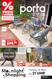 porta Möbel Möbel & Einrichtung Prospekt der aktuellen Woche mit 8 Seiten, gültig von 22.03.2026 bis 28.03.2026, in Großschweidnitz und Umgebung Aktueller porta Möbel Möbel & Einrichtung Prospekt in Großschweidnitz und Umgebung, "GARTEN AKTIONSTAGE" mit 8 Seiten, 22.03.2026 - 28.03.2026