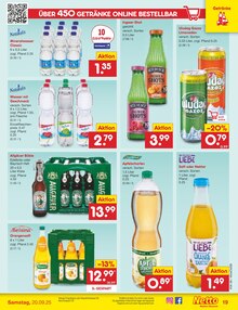 Saft im Netto Marken-Discount Prospekt "Aktuelle Angebote" mit 60 Seiten (Pforzheim)