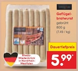 Aktuelles Geflügelbratwurst Angebot bei Netto Marken-Discount in Osnabrück ab 5,99 €