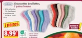 Chaussettes douillettes femme - ELLENOR en promo chez Norma Strasbourg à 8,99 €