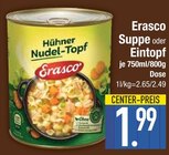 Suppe von Erasco im aktuellen EDEKA Prospekt für 1,99 €