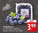 EDEKA - Heidelbeeren Angebot im Prospekt Heidelbeeren bei EDEKA im Prospekt "" für 3,99 €