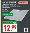 Personenwaage Style Sense Compact 300 Angebote von Leifheit bei Marktkauf Arnsberg für 12,99 €