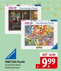 Ravensburger 1000 Teile Puzzle Angebote bei famila Nordost Neustadt für 9,99 €