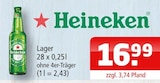 Lager von Heineken im aktuellen Getränke Oase Prospekt