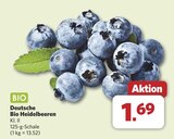 Deutsche Bio Heidelbeeren bei combi im Brakel Prospekt für 1,69 €