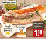 Landbauern Schwein Bauchscheiben im Angebot bei REWE in Kirchheim Landbauern Schwein Bauchscheiben Angebote bei REWE Kirchheim für 1,19 €