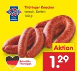 Thüringer Knacker bei Netto Marken-Discount im Eisenberg Prospekt für 1,29 €