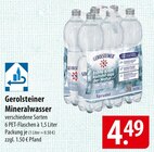Mineralwasser Angebote von Gerolsteiner bei famila Nordost Langenhagen für 4,49 €
