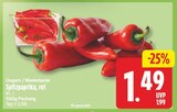 Spitzpaprika, rot Angebote bei WEZ Löhne für 1,49 €
