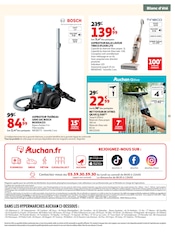 Promos Aspirateur Balai dans le catalogue "COLLECTION BLANC D'ÉTÉ" de Auchan Hypermarché Aspirateur Balai en promo dans le catalogue Auchan Hypermarché à la page 15