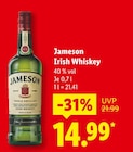 Aktuelles Irish Whiskey Angebot bei Lidl in Potsdam ab 14,99 €